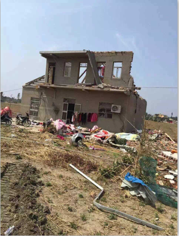 通州歐派地板情系阜寧群眾