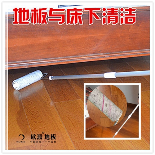 清理地板上的頭發(fā)，這效果...